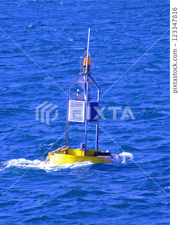 Beacon in a sea 123347816