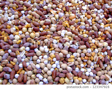 Pile of snacks Pile of snacks 123347928