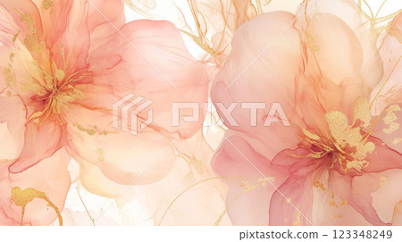 酒精水墨藝術花卉水彩紋理背景材質 | 酒精墨水藝術 酒精水墨藝術花卉水彩紋理背景材質 | 酒精墨水藝術 123348249