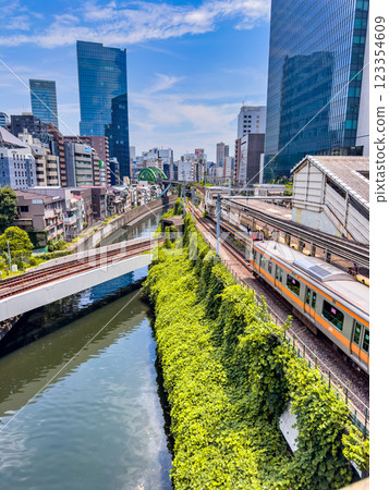 Ochanomizu Station in Chiyoda City, Tokyo, Japan 123354609