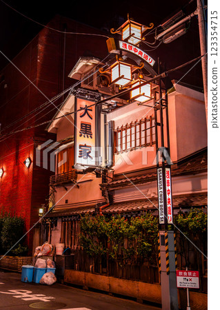 Asakusa street view in Tokyo, Japan 123354715