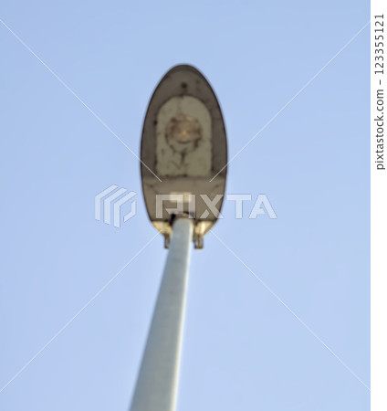 lonely street lamp lonely street lamp 123355121