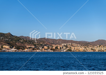 Coast Line near Malaga, Spain 123355525