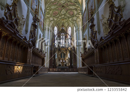 Benedictine Monastery in Kladruby by Jan Blazej Santini Aichel and Kilian Ignac Dientzenhofer, Plzen Region, Czech Republic 123355842
