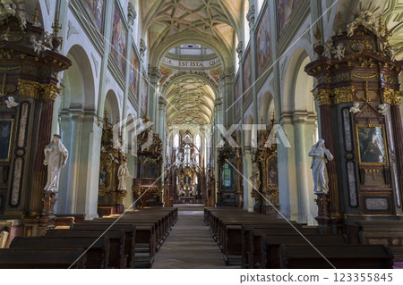 Benedictine Monastery in Kladruby by Jan Blazej Santini Aichel and Kilian Ignac Dientzenhofer, Plzen Region, Czech Republic 123355845