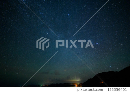 Ishigaki Island's starry sky - A night where the Milky Way shines 123356401