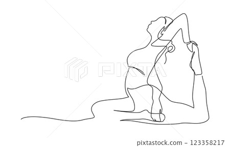 Yoga Oneline Yoga Oneline 123358217