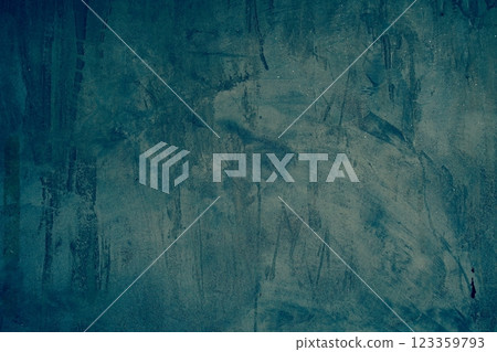 Blue concrete cement wall grunge texture for background 123359793