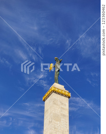 beautiful Statue of Medea in the city of Batumi Georgia 123360462