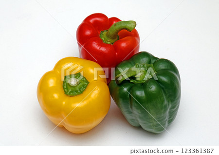 Raw vegetables colorful bell peppers 123361387