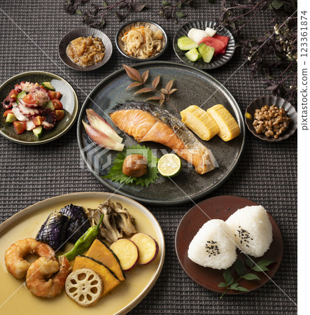 Various Japanese Food Various Japanese Food 123361874