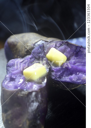 蒸紫薯奶油 123363304