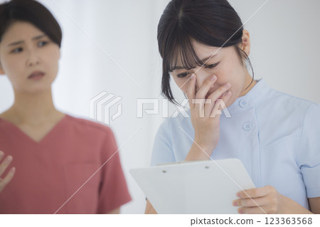 醫護人員、醫生、護士、護理人員、醫療管理人員 醫護人員、醫生、護士、護理人員、醫療管理人員 123363568