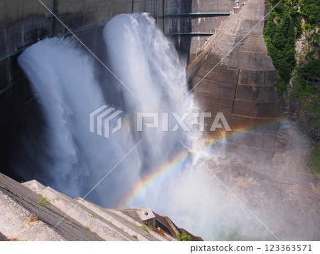 Summer Kurobe Dam 123363571