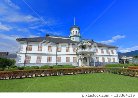 【長野縣】晴天的舊開智學校（舊開智小學） 123364139