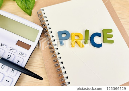 Price letter and calculator 123366529
