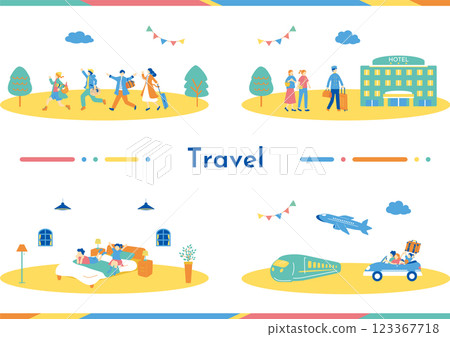 People who enjoy traveling People who enjoy traveling 123367718