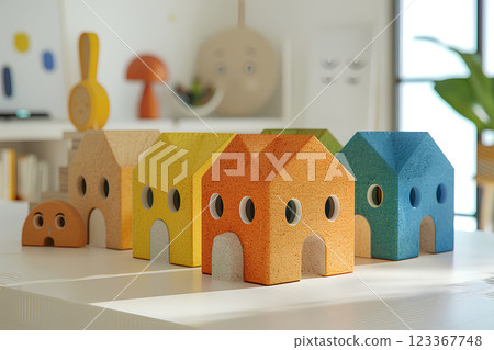 可愛的軟木房子 123367748