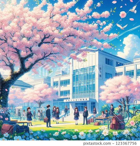 The beginning of a new life 123367756