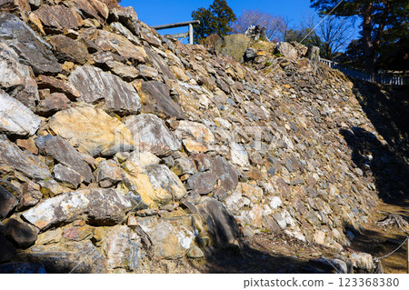 唐澤山城跡的高石牆 唐澤山城跡的高石牆 123368380