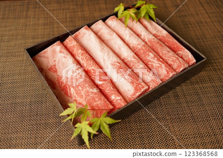特選黑毛和牛瘦肉片 123368568