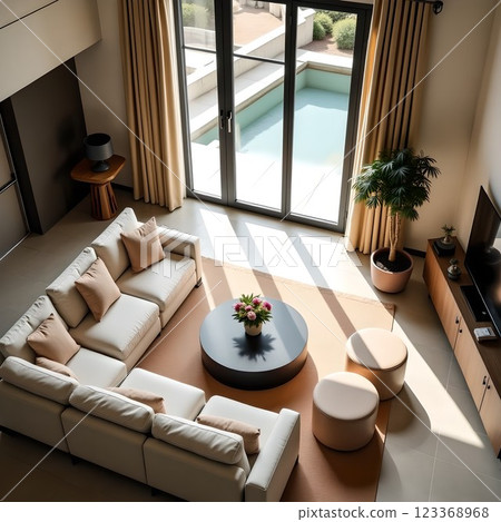 Stylish meeting room/lounge 123368968