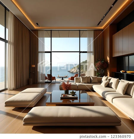 Stylish meeting room/lounge 123368970