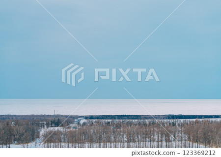 從城市看岸上的流冰 123369212