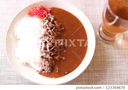 Cutting off beef Cutting off beef 123369670