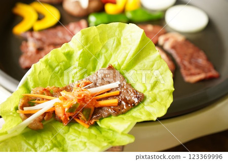 Grilled meat  Grilled meat 123369996