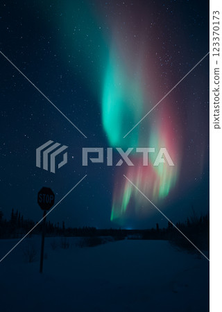 Spectacular aurora views from Yellowknife Spectacular aurora views from Yellowknife 123370173