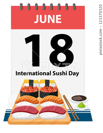 Celebrating International Sushi Day on June 18 123370320