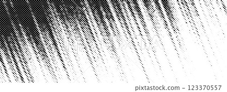 Grunge halftone scratch line background. Fading grit noise texture. Dotted pop art sand wallpaper. Retro diagonal pixelated stripe backdrop. Anime or manga style comic overlay. Vector halfton template Grunge halftone scratch line background. Fading grit noise texture. Dotted pop art sand wallpaper. Retro diagonal pixelated stripe backdrop. Anime or manga style comic overlay. Vector halfton template 123370557
