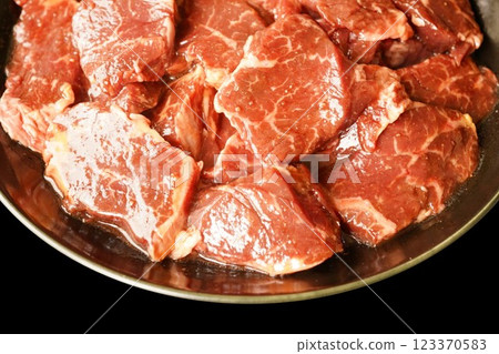 Grilled beef skirt steak Grilled beef skirt steak 123370583