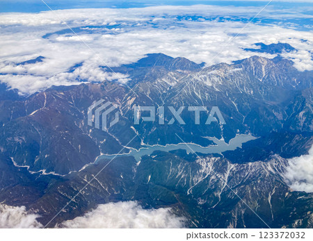 Lake Kurobe and Kurobe Dam / Ashikuraji, Tateyama-machi, Nakaniikawa-gun, Toyama Prefecture 123372032