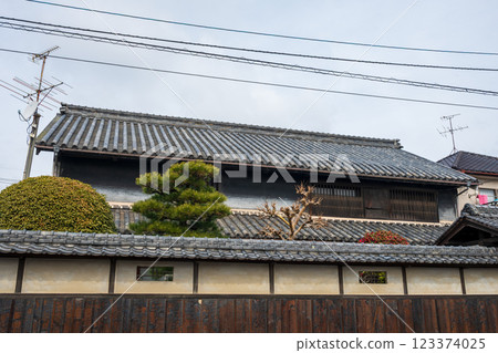日本岡山縣岡山市豆瀬的美麗歷史風景日本岡山縣岡山市豆瀬的美麗歷史風景 123374025