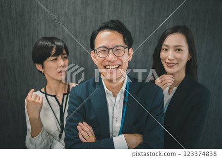 不在乎別人意見的老闆 123374838