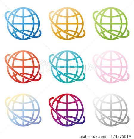 Internet network icon Internet network icon 123375019