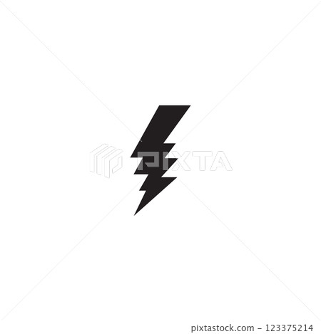 energy icon lightning icon vector energy icon lightning icon vector 123375214