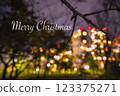  聖誕燈飾 123375271