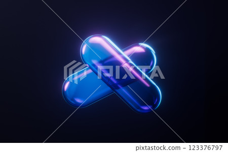 effect, fluorescent, glowing 123376797