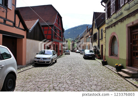 Kaysersberg Old Town, France Kaysersberg Old Town, France 123376803