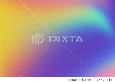 Colorful Abstract Gradient Background with Vibrant Rainbow Tones for Design and Decoration 123378413