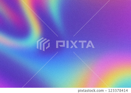 Vibrant Gradient Holographic Background for Modern Design Projects 123378414