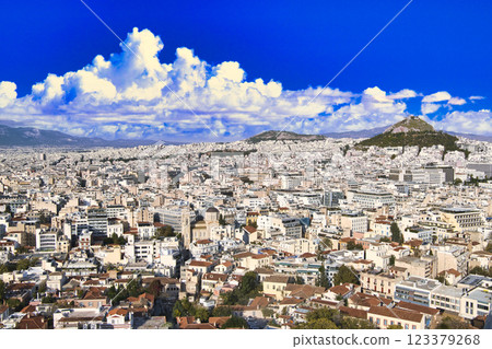 Athens cityscape from the Acropolis 123379268
