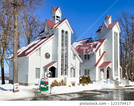 Sapporo Snow Festival Museum in Winter 123379417