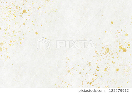 以白色和紙和金色圖案作為背景材料，體現日式之美 123379912