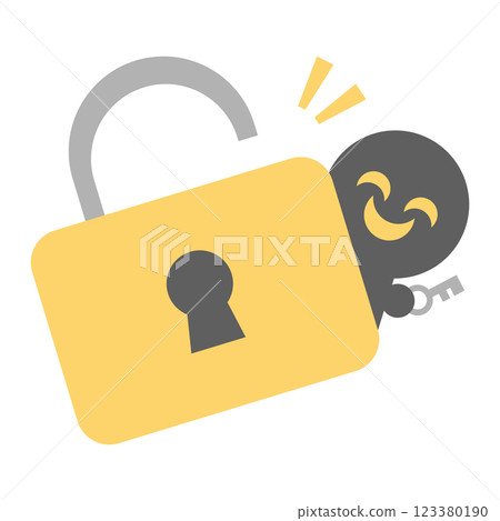 Hacking Crime Villain 123380190