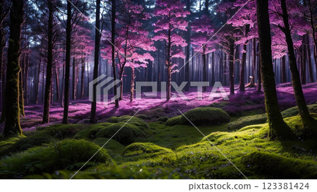 神秘的世界 123381424