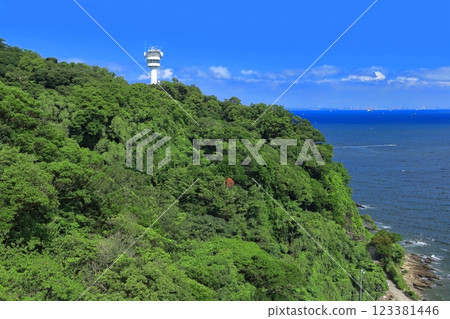 [神奈川縣] 從觀音崎燈塔眺望的景色 123381446